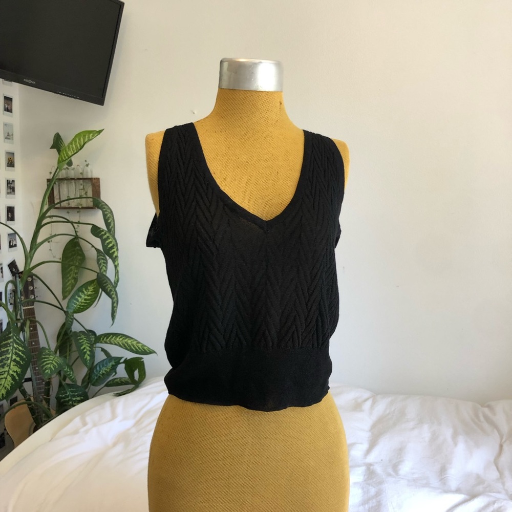 Zara knit tank top